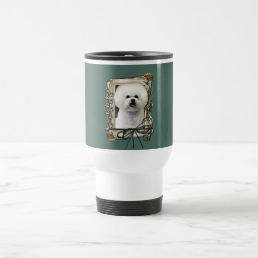 Fathers Day - Stone Paws - Bichon Frise Mug