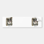 Fathers Day - Stone Paws - Boston Terrier Bumper Sticker