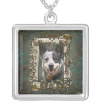 Fathers Day - Stone Paws - Cattle Dog Pendants