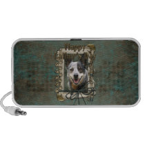 Fathers Day - Stone Paws - Cattle Dog Iphone Speaker