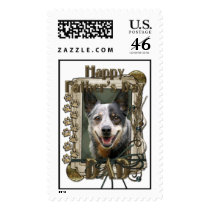 Fathers Day - Stone Paws - Cattle Dog Stamp