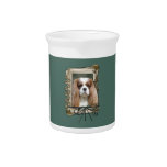Fathers Day - Stone Paws - Cavalier - Blenheim Beverage Pitchers