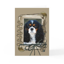 Fathers Day - Stone Paws - Cavalier Card
