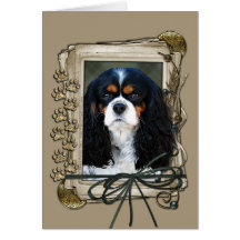 Fathers Day - Stone Paws - Cavalier Card