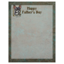 Fathers Day - Stone Paws - Chihuahua - Isabella Custom Letterhead