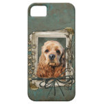 Fathers Day - Stone Paws - Cocker Spaniel iPhone 5 Case