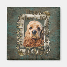 Fathers Day - Stone Paws - Cocker Spaniel Magnets