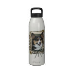 Fathers Day - Stone Paws - Corgi Water Bottle