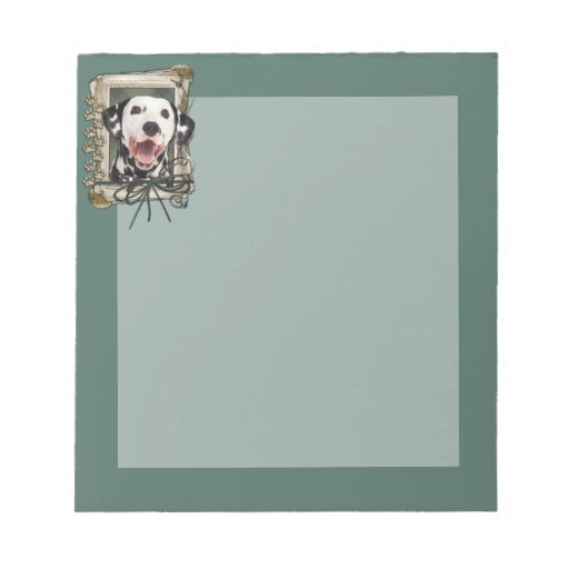 Fathers Day - Stone Paws - Dalmatian Memo Pad