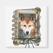 Fathers Day - Stone Paws - Dingo Refrigerator Magnets