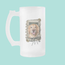 Fathers Day - Stone Paws Golden Retriever Corona mugs