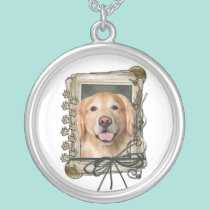 Fathers Day - Stone Paws Golden Retriever Corona necklaces