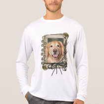 Fathers Day - Stone Paws Golden Retriever Corona t-shirts
