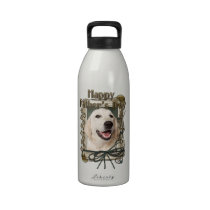 Fathers Day - Stone Paws - Golden Retriever Tebow Water Bottle