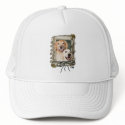 Fathers Day - Stone Paws - Goldens Corona and Tebo Trucker Hats