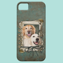 Fathers Day - Stone Paws Goldens Corona and Tebow casemate cases