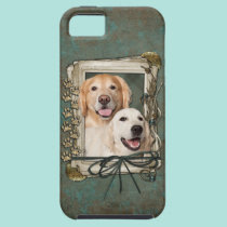 Fathers Day - Stone Paws Goldens Corona and Tebow casemate cases