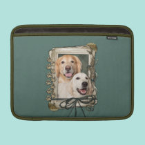 Fathers Day - Stone Paws Goldens Corona and Tebow ipad sleeves