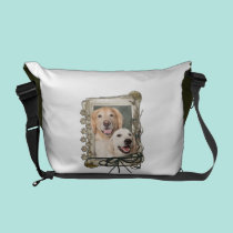 Fathers Day - Stone Paws Goldens Corona and Tebow messenger bags