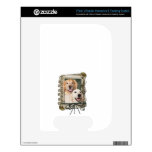 Fathers Day - Stone Paws Goldens Corona and Tebow VTech V.Reader Skin