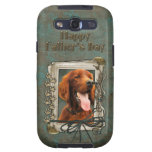 Fathers Day - Stone Paws - Irish Setter Samsung Galaxy S3 Case