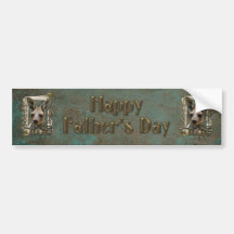 Fathers Day - Stone Paws - Kangaroo Bumper Stickers