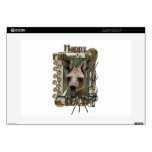 Fathers Day - Stone Paws - Kangaroo Laptop Decal