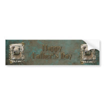 Fathers Day - Stone Paws - Koala Bumper Sticker