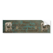 Fathers Day - Stone Paws - Koala Bumper Stickers