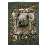 Fathers Day - Stone Paws - Koala Card