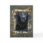 Fathers Day - Stone Paws - Labrador - Black - Gage Cards