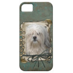 Fathers Day - Stone Paws - Lowchen iPhone 5 Cover