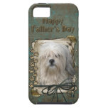 Fathers Day - Stone Paws - Lowchen iPhone 5 Cover