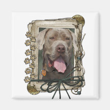 Fathers Day - Stone Paws - Mastiff - Snoop Magnets