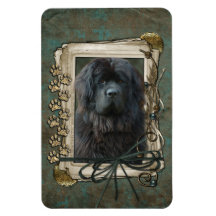 Fathers Day - Stone Paws - Newfoundland Magnets