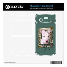 Fathers Day - Stone Paws - Pitbull Puppy BlackBerry Bold 9700 Skin