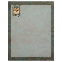 Fathers Day - Stone Paws - Pomeranian Letterhead Design