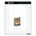 Fathers Day - Stone Paws - Pomeranian Decal For VTech V.Reader