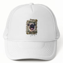 Fathers Day - Stone Paws - Pug - Dad Hats