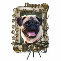 Fathers Day - Stone Paws - Pug - Dad Acrylic Cut Outs