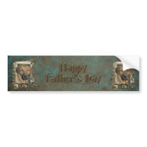 Fathers Day - Stone Paws - Rhodesian Ridgeback Bumper Stickers