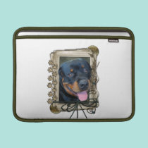 Fathers Day - Stone Paws - Rottweiler - Harley ipad sleeves