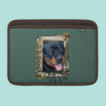 Fathers Day - Stone Paws - Rottweiler - Harley ipad sleeves