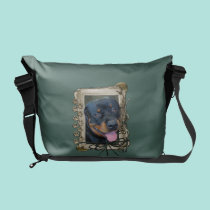 Fathers Day - Stone Paws - Rottweiler - Harley messenger bags