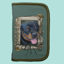 Fathers Day - Stone Paws - Rottweiler - Harley planners