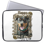 Fathers Day - Stone Paws - Rottweiler - SambaParTi Laptop Sleeves