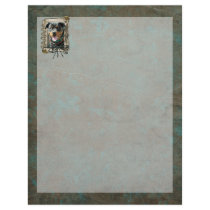 Fathers Day - Stone Paws - Rottweiler - SambaParTi Customized Letterhead