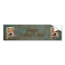 Fathers Day - Stone Paws - Shar Pei Bumper Stickers