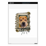 Fathers Day - Stone Paws - Shar Pei PS3 Slim Decals