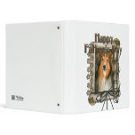 Fathers Day - Stone Paws - Sheltie 3 Ring Binder
